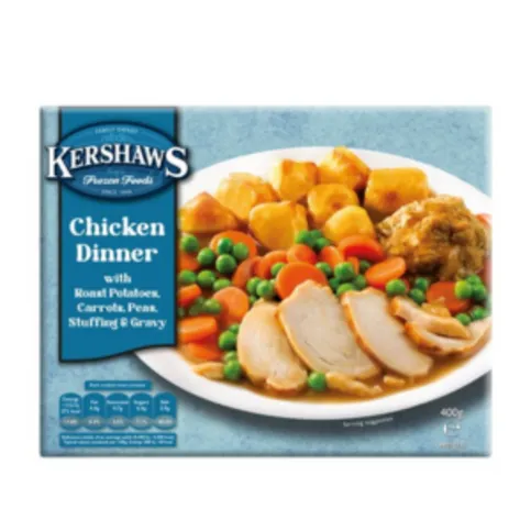 Kershaws Chicken Dinner Frozen Ready Meal 400g