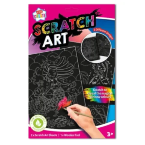 Kids Create Scratch Art