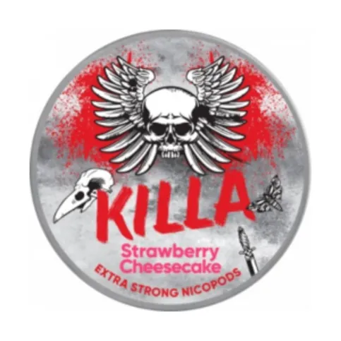 Killa Strawberry Cheesecake Exta Strong Nicopods