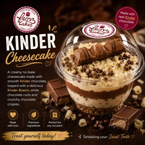 Kinder Cheese cake