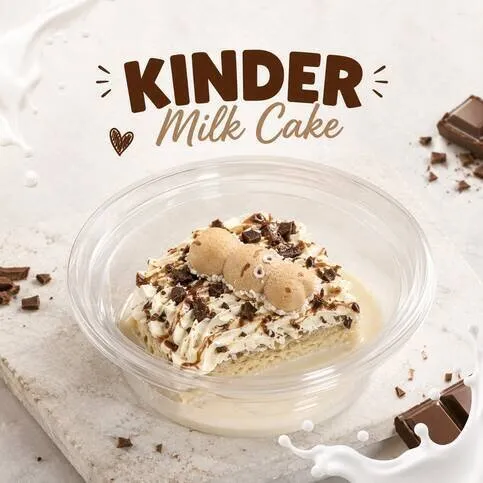 Kinder milk Cake