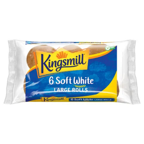 Kingsmill Large Rolls 6pk