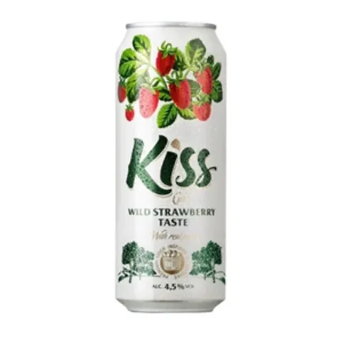 Kiss Strawberry Cider 500ml