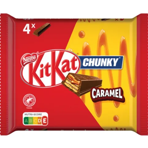 KitKat Chunky Caramel Flavour 4 Pack