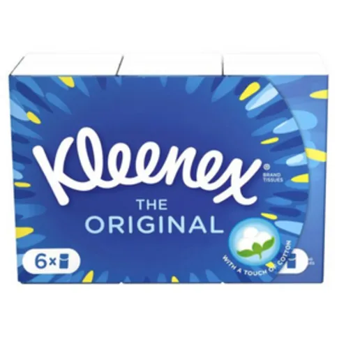 Kleenex Pocket Travel Tissues 6 Pack