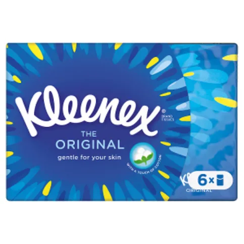 Kleenex® The Original Tissues 6 Pocket Packs
