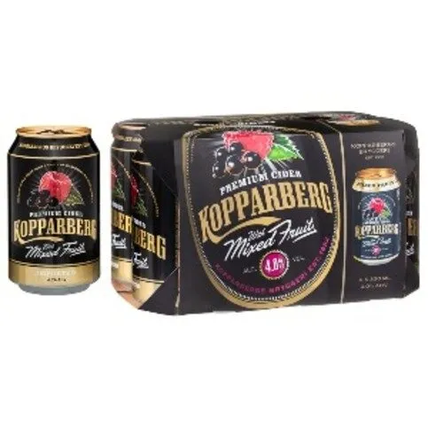 Kopparberg Premium Cider With Mixed Fruit 10 x 330ml