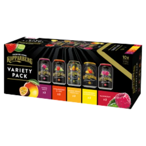 KOPPARBERG 4% ABV VARIETY PACK 10PK (10X330ML)