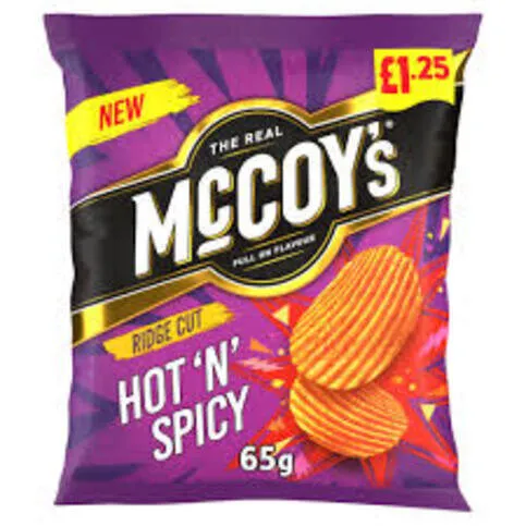 KP Mccoys Hot Spicy 65g