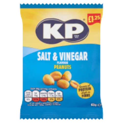KP Salt & Vinegar Peanut 65g