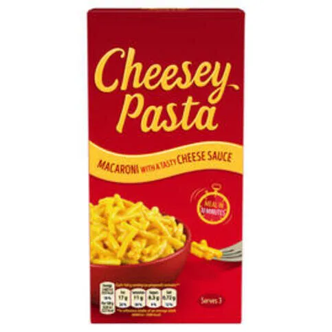 KRAFT CHEESEY PASTA PM£1.79 190G