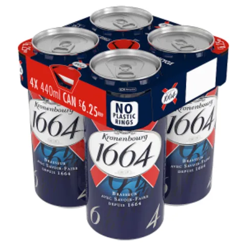 Kronenbourg 1664 4 x 440ml Cans