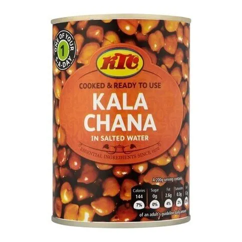 KTC Kala Chana in Salted Water 400g