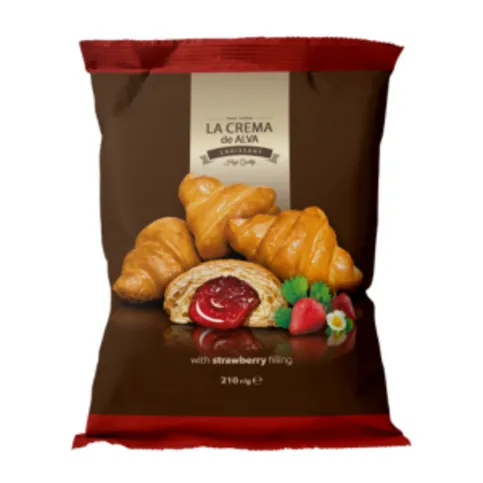 La Crema De Alva Strawberry Croissants