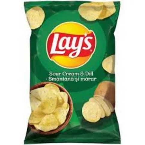 Lays Sour Cream And Dill 130g
