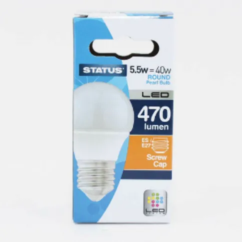 LED Round Light Bulb 40 Watt