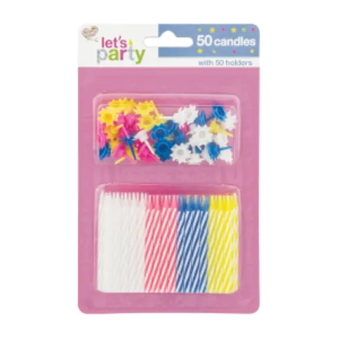 Let's Party 50 Candles with Holders