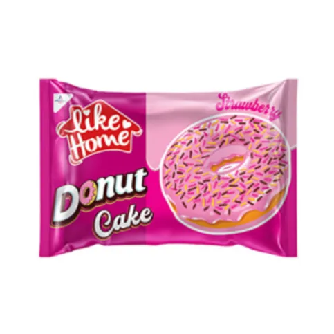Like Home Donut Cake Strawberry 40g