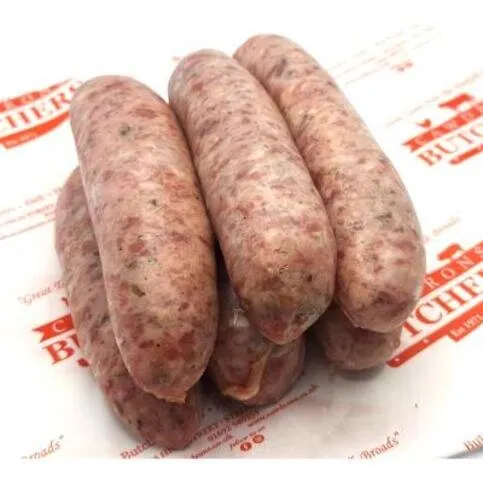 Lincolnshire Pork Sausages