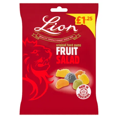 Lion Fruit Salad Original Hard Gums 130g