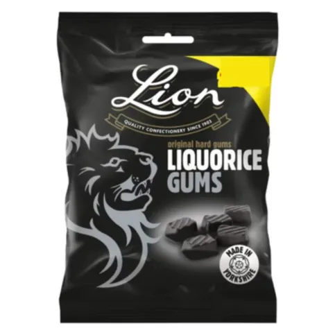 Lion Liquorice Gums 130g