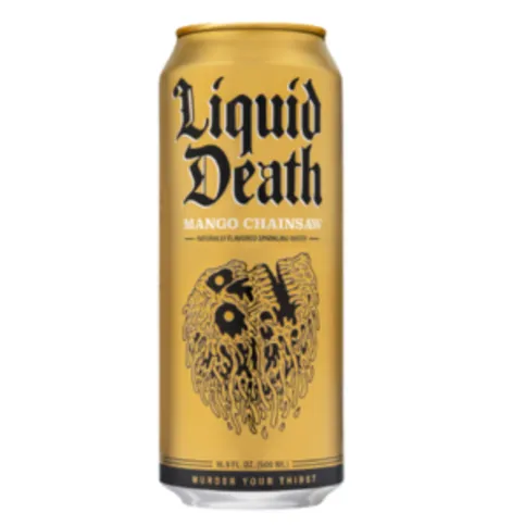 Liquid Death Mango Chainsaw Sparkling Water 500ml