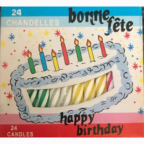 Little Things 24 Birthday Candles