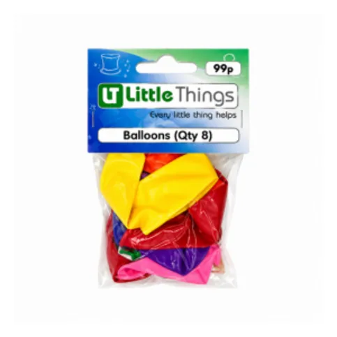 Little Things Ballons 8 Pack
