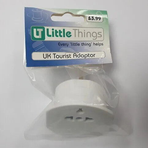 Little Things UK Tourist Adaptor