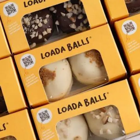 Loada Balls Peanut Butter Caramel Protein Balls 2 Pack
