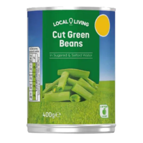 Local Living Cut Green Beans 400g