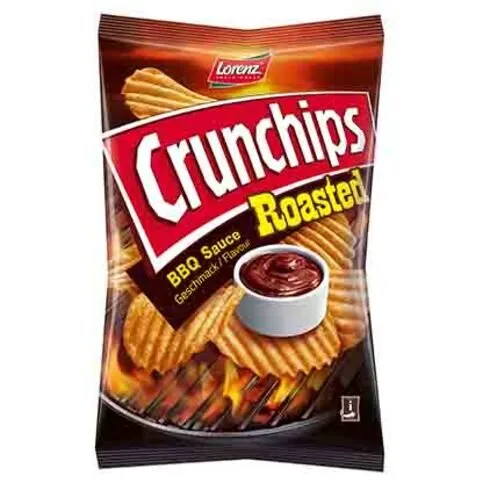 Lorenz Roasted BBQ Crisps 120g