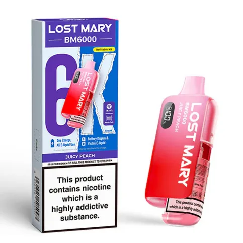 Lost Mary Bm6000 Prefilled Kit Juicy Peach