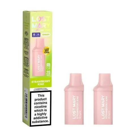 Lost Mary BM600 Pods - Strawberry Kiwi 20mg