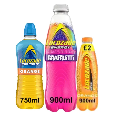Lucozade Any 2 For £3