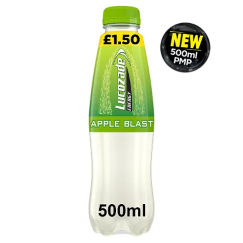 Lucozade Energy Drink Apple 500ml