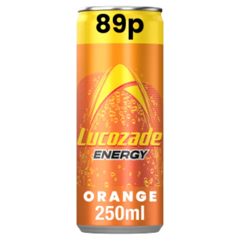 Lucozade Energy Orange Can 250ml