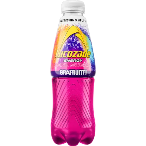 Lucozade Energy Zero Grafruitti 500ml