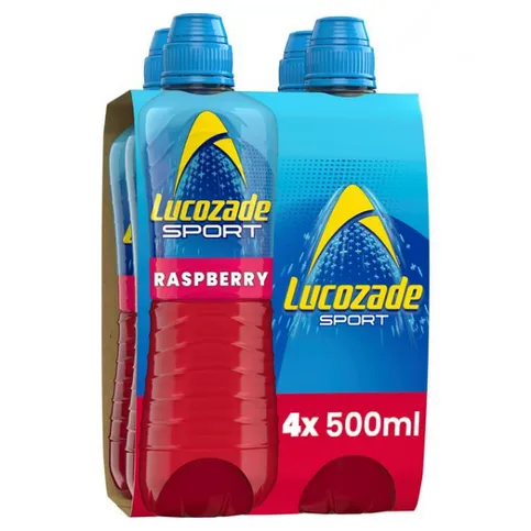 Lucozade Sport Drink Raspberry 4x500ml