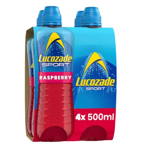 Lucozade Sport Raspberry 4x500ml 