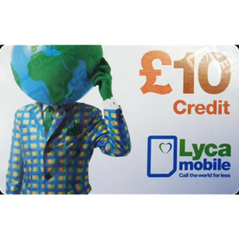 Lyca  Top-Up Voucher
