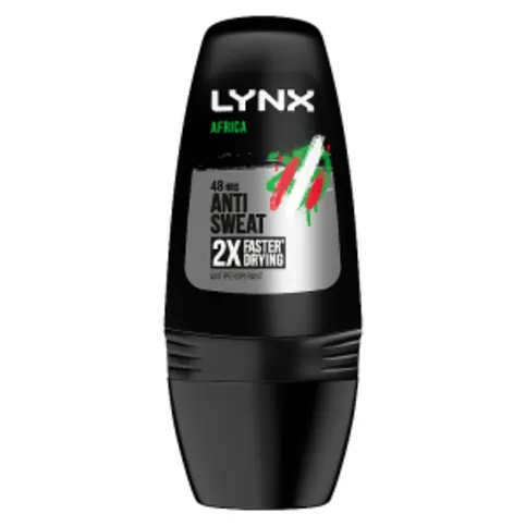 Lynx Africa Anti-perspirant Roll On 50ml