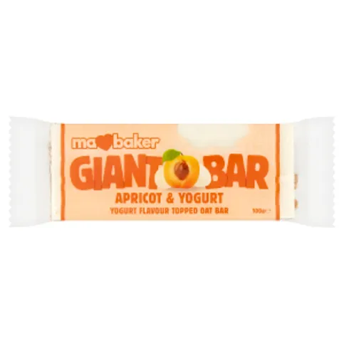 Ma Baker Giant Bar Apricot & Yogurt 100g