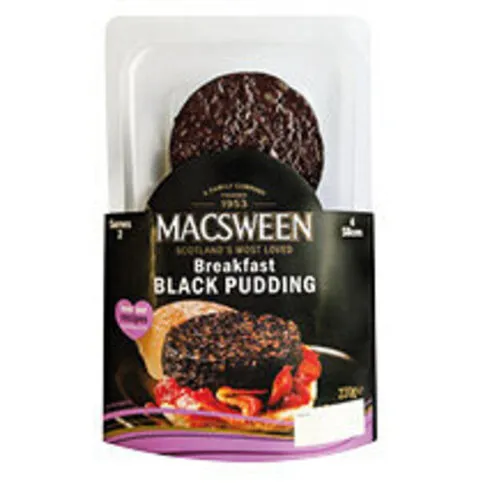 Macsween Black Pudding Slices 220G