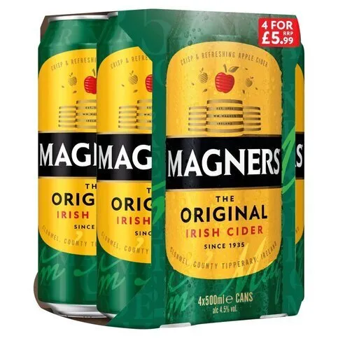 Magners the Original Irish Cider 4 x 500ml