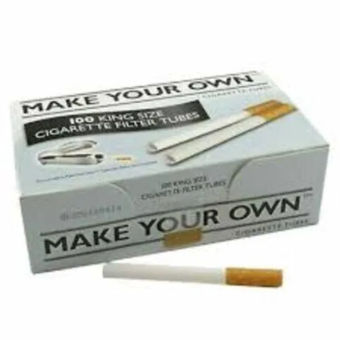 Make Your Own 100 King Size Cigarette Filter Tubes