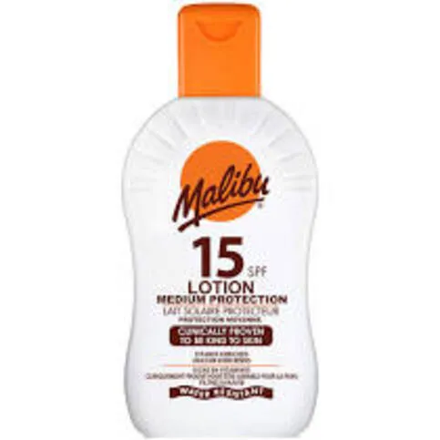 Malibu Protective Sun Lotion SPF15 200ml