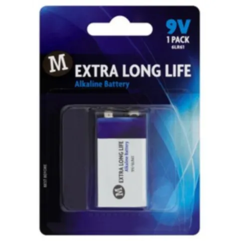 Morrisons Alkaline Battery 9v