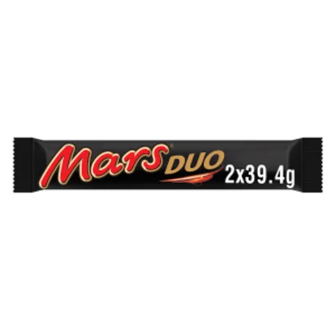 Mars, Caramel, Nougat & Milk Chocolate Snack Bar Duo 78.8g