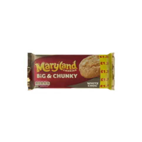 Maryland Cookies Big & Chunky White Choc 180g
